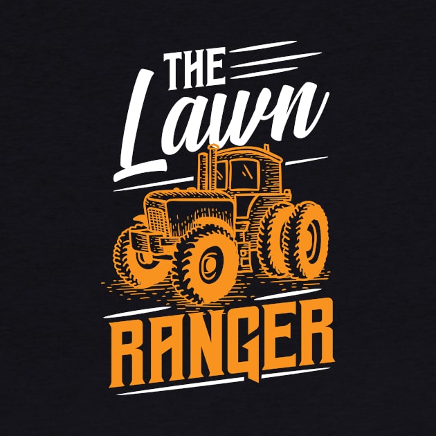 The Lawn Ranger - Funny Grass Cutting Landscaping Care by ScottsRed